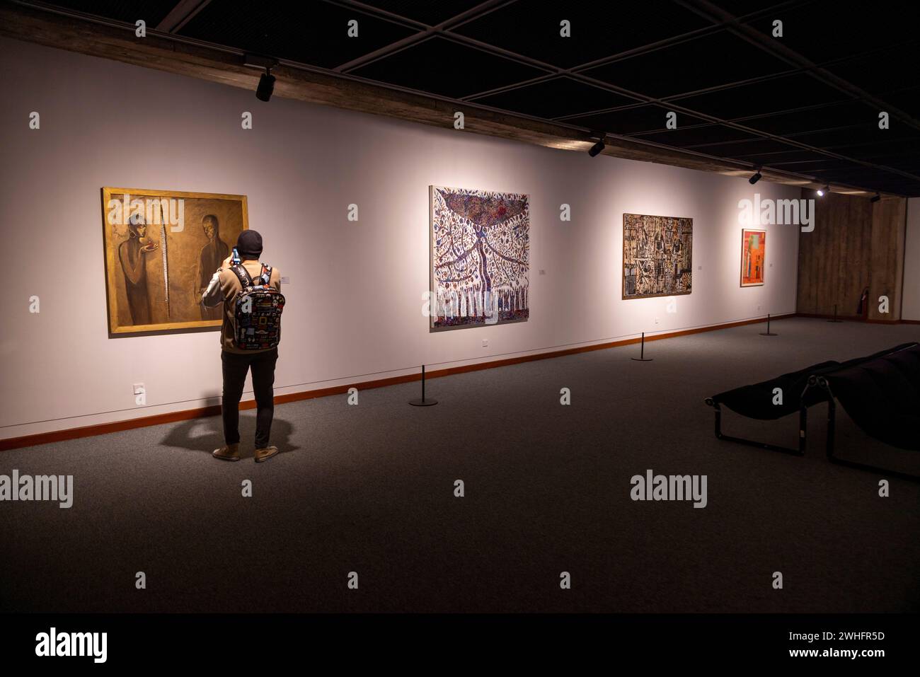 Gemäldegalerie, Museum für Moderne Kunst, Teheran. Iran Stockfoto