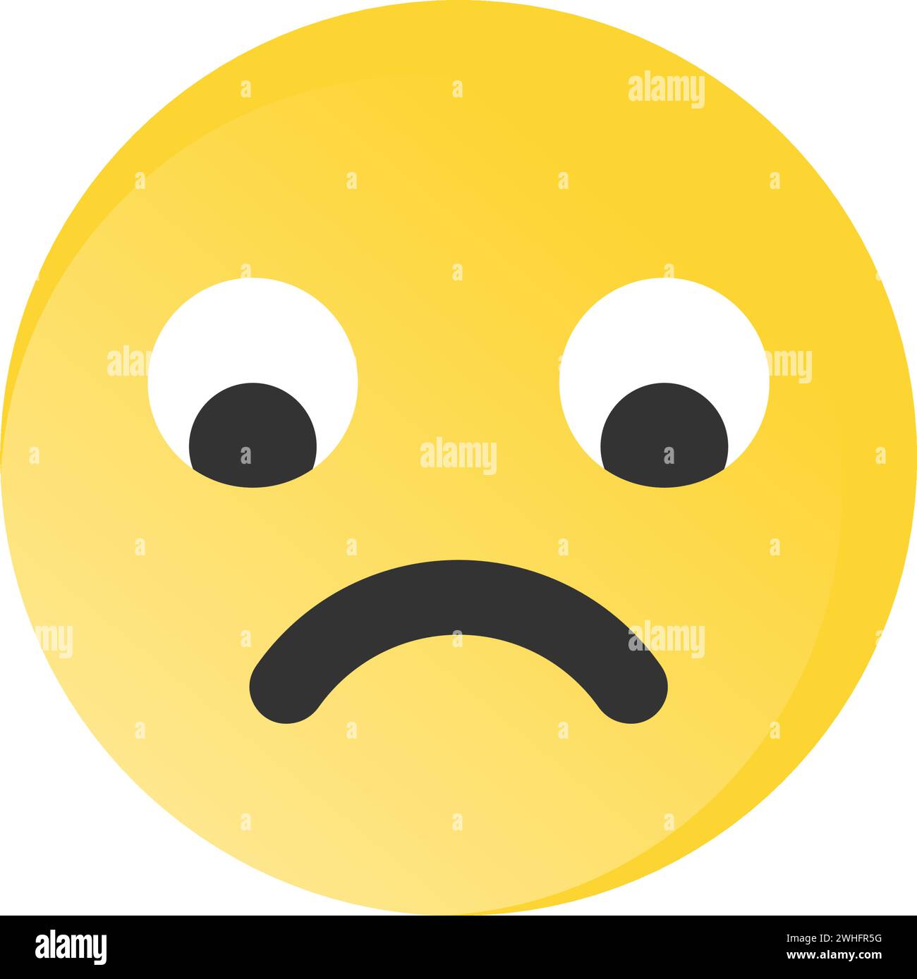 Set von Emoticon Smile Symbolen Stock Vektor