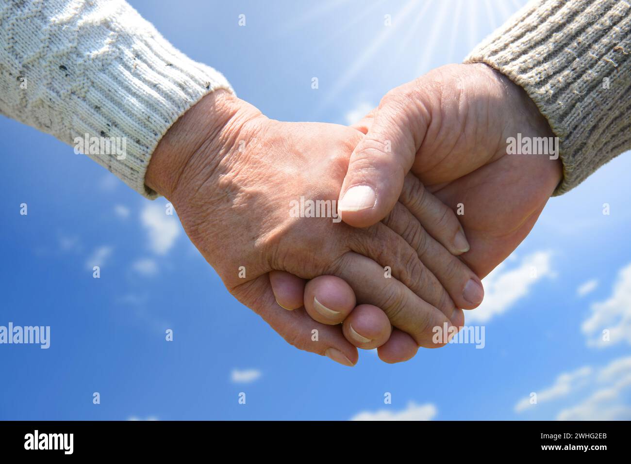 Älteres Ehepaar Stockfoto