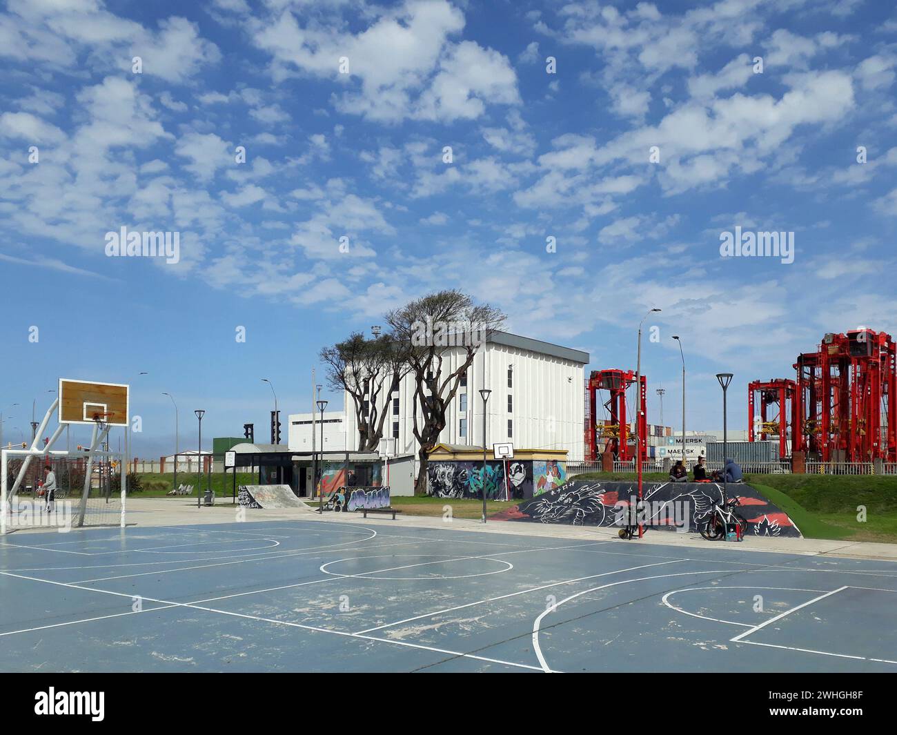 Sportplatz, montevideo, uruguay Stockfoto