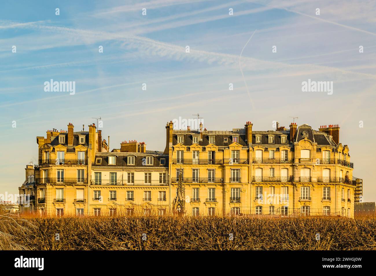 Palast im französischen Stil, paris Stockfoto