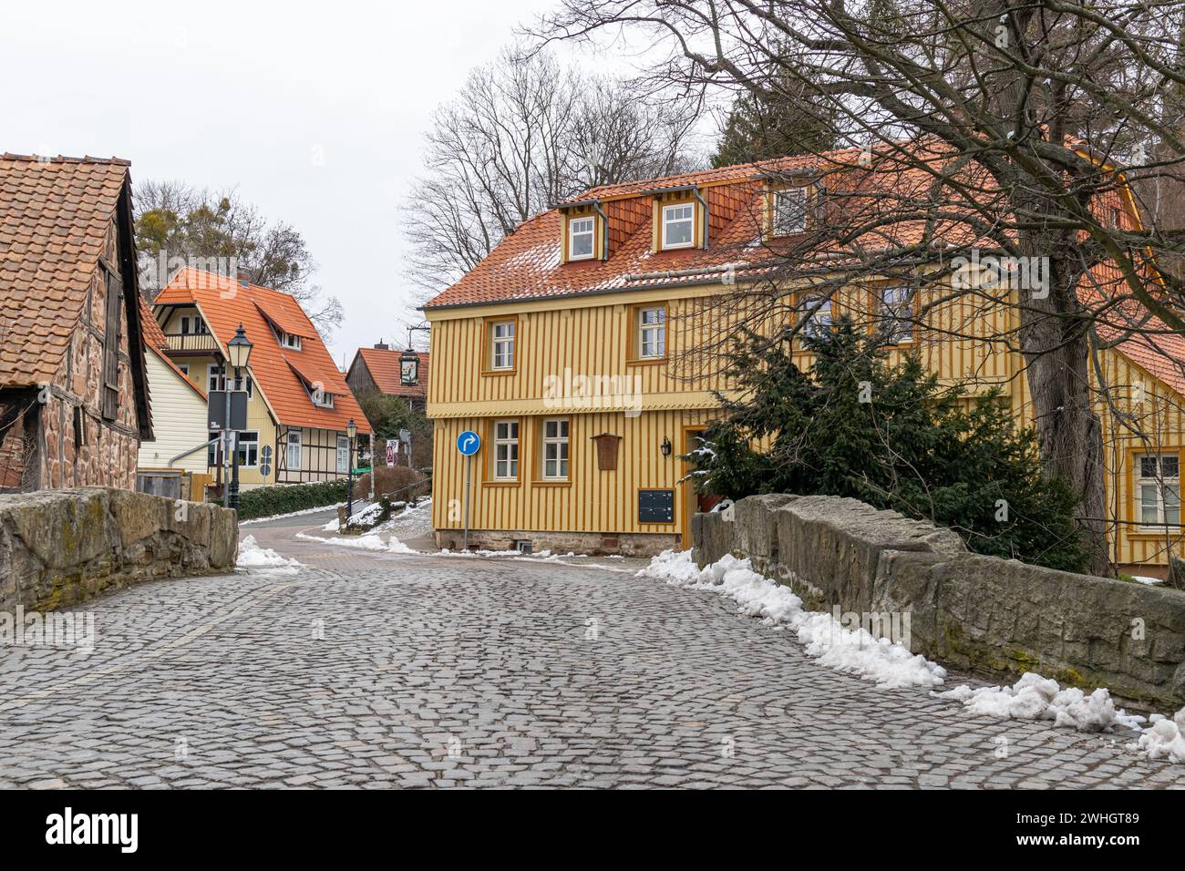 Bilder aus Ilsenburg im Harz Stockfoto