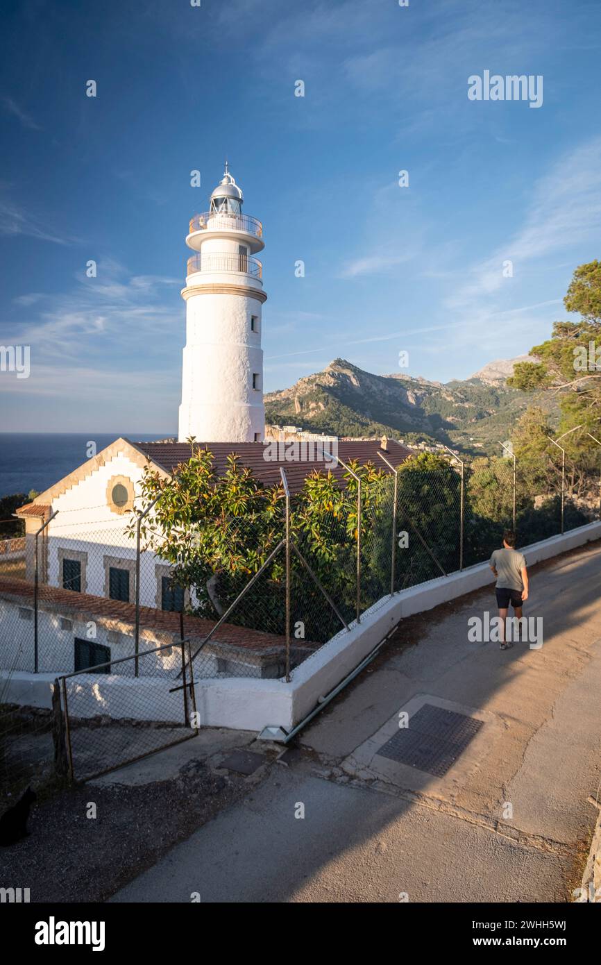 Cap Gros zündet sie an Stockfoto