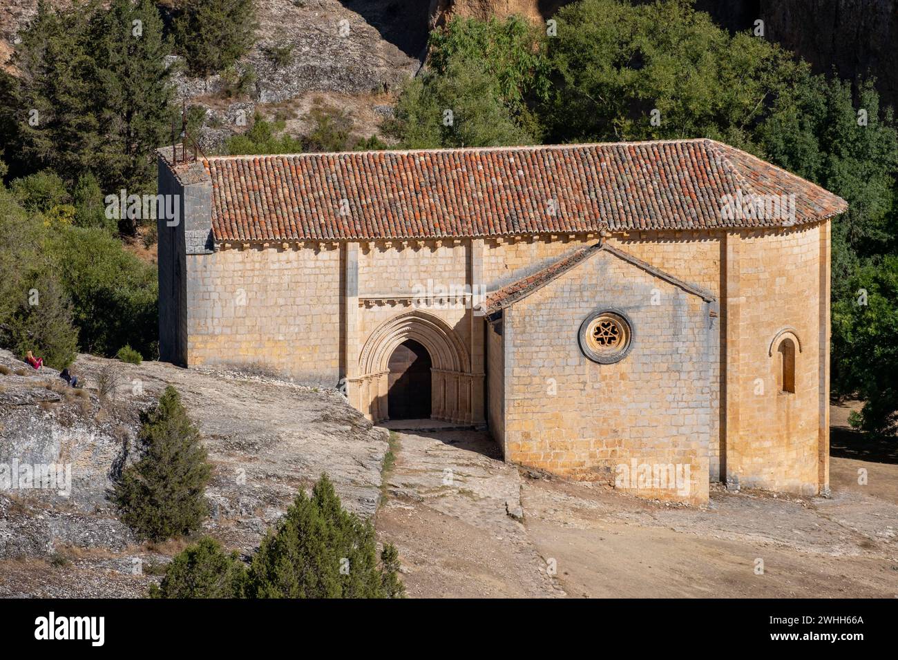 Ermita de San BartolomÃ Stockfoto