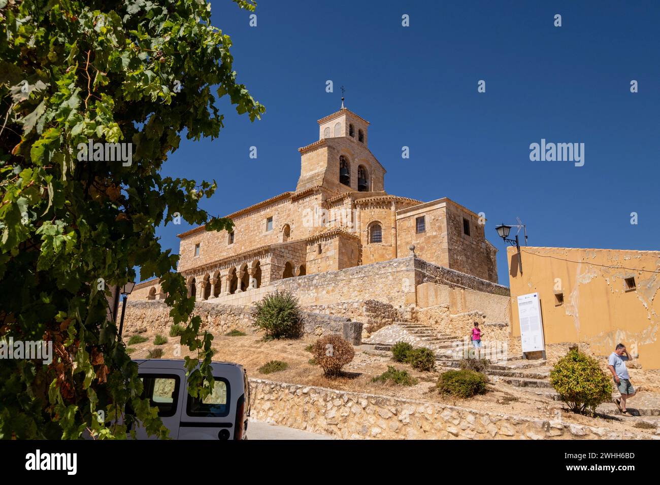 Iglesia de Nuestra SeÃ±ora del Rivero Stockfoto