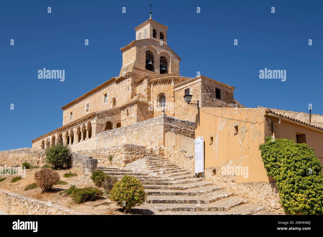 Iglesia de Nuestra SeÃ±ora del Rivero Stockfoto