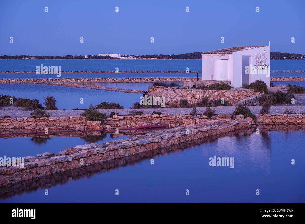 Parc Natural de Ses Salines dâ€™Eivissa i Formentera Stockfoto