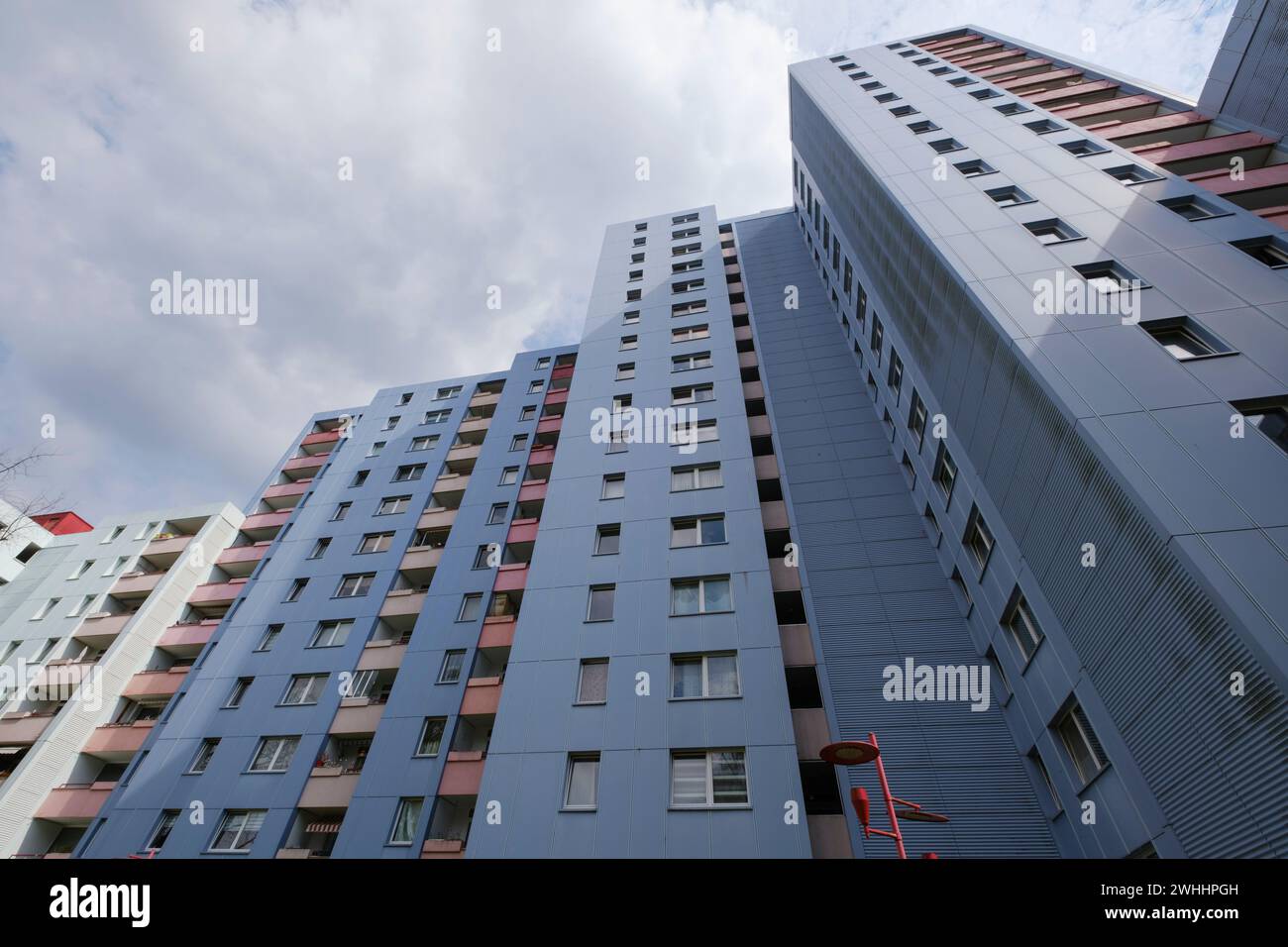 Wolkenkratzer in Clarenberg, Dortmund Stockfoto