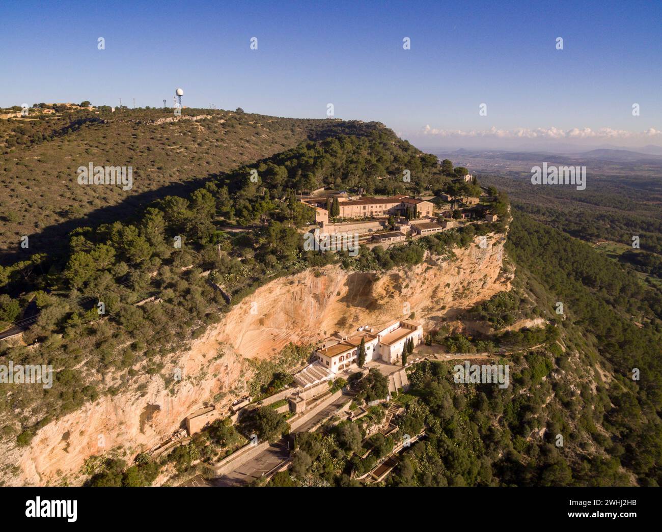 Heiligtümer von Gracia und Sant Honorat Stockfoto