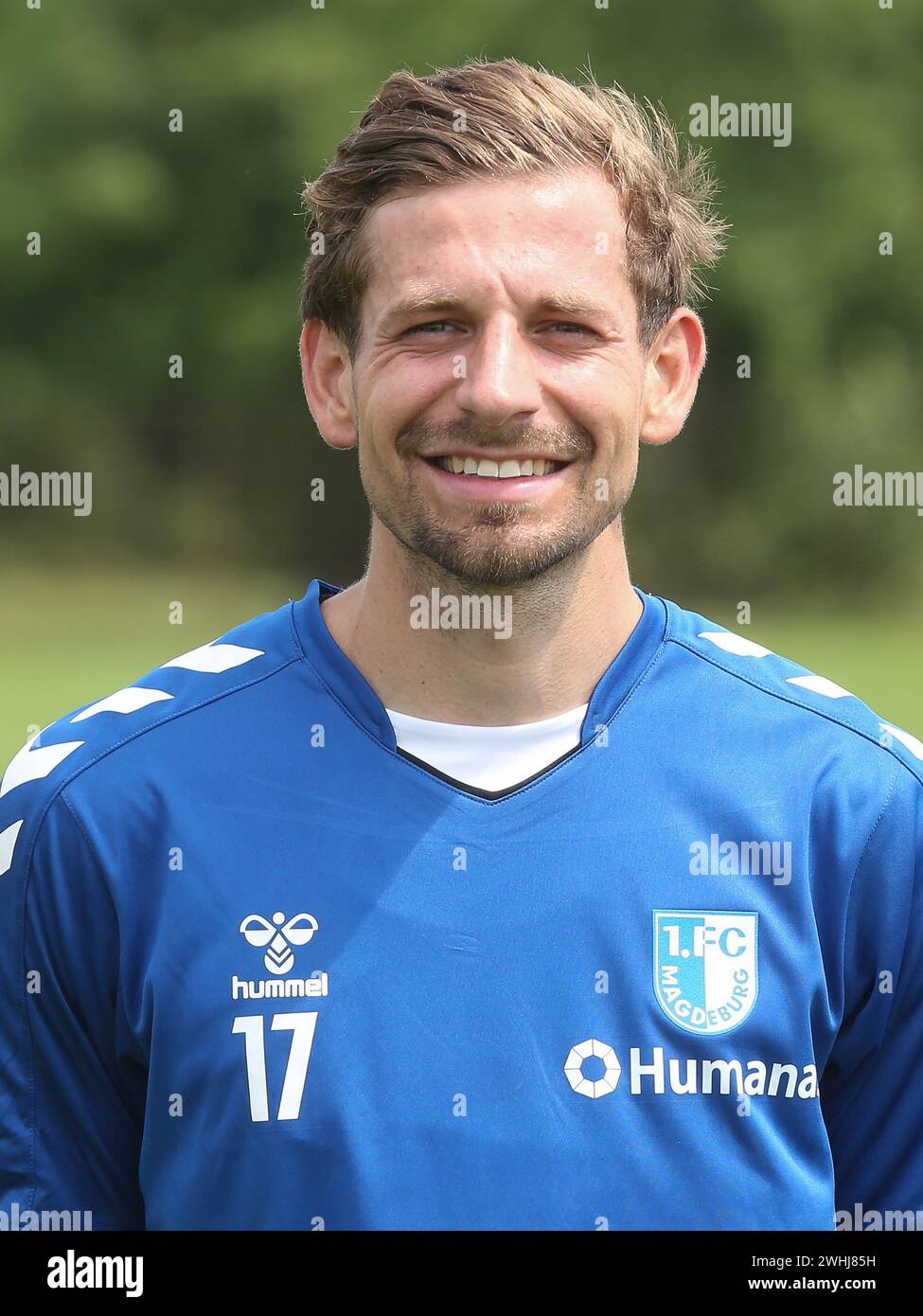 Neuverpflichtung Alexander Nollenberger vom 1. FC Magdeburg zum Beginn des Trainings für die Saison 2023-24 Stockfoto