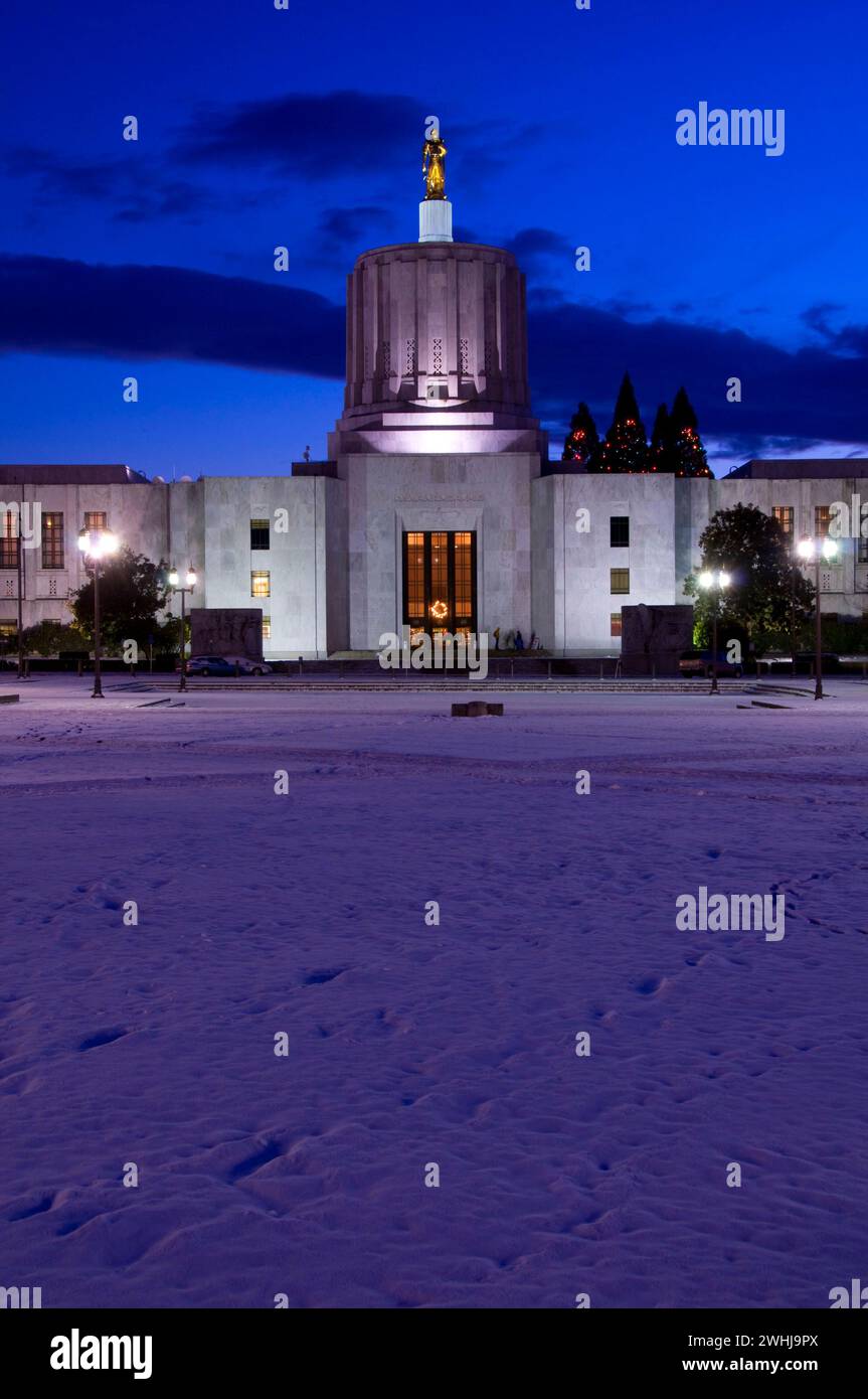 State Capitol, State Capitol State Park, Salem, Oregon Stockfoto