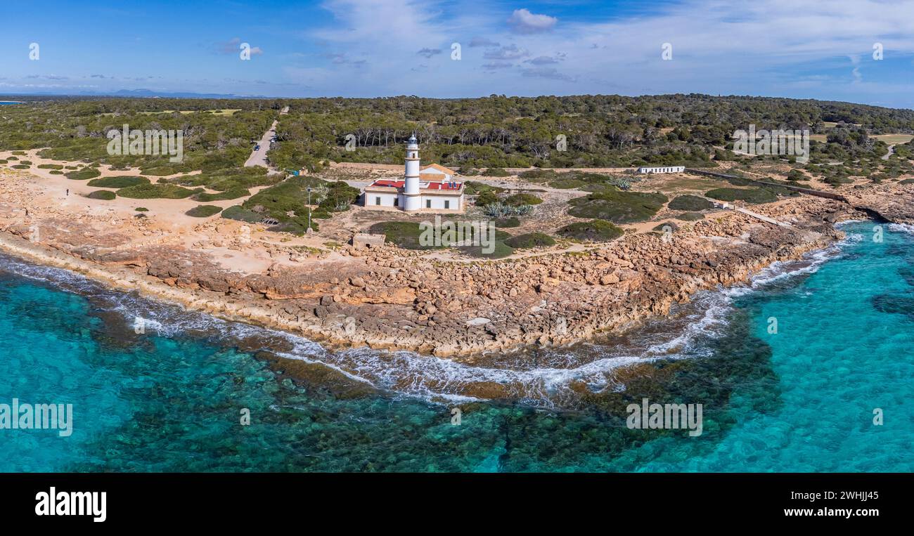 Cap de SES Salinen Stockfoto