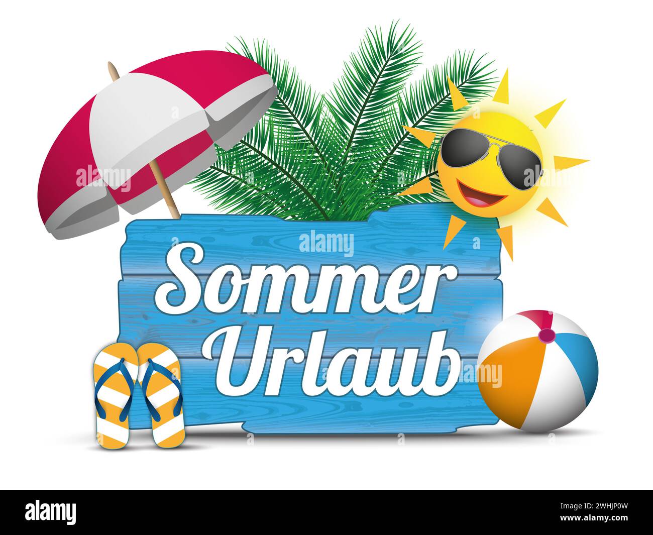 Deutsche text Türkeirundreise, übersetzen Sommer Urlaub. Eps 10 Vektor Datei. Stockfoto