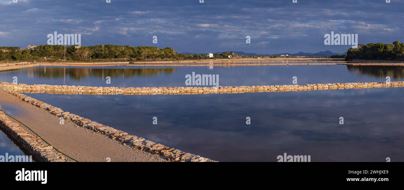 Parc Natural de Ses Salines dâ€™Eivissa i Formentera Stockfoto