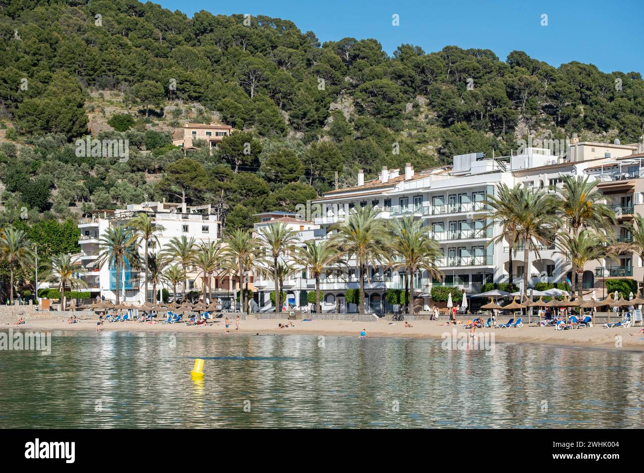 Repic-Strand Stockfoto