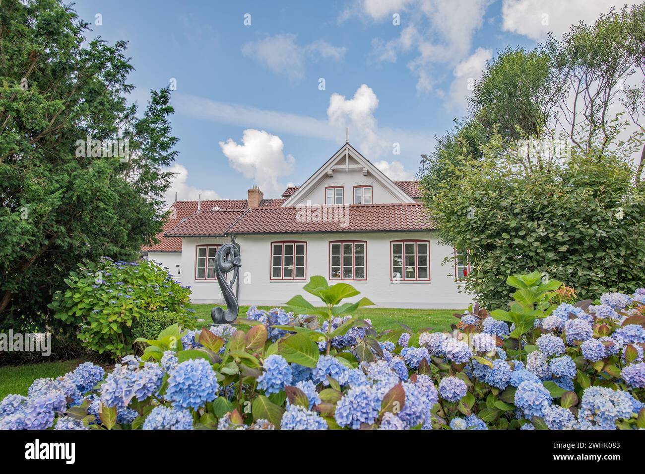 Malerisches Keitum Stockfoto