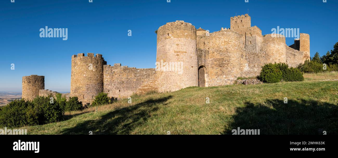 Schloss Loarre Stockfoto