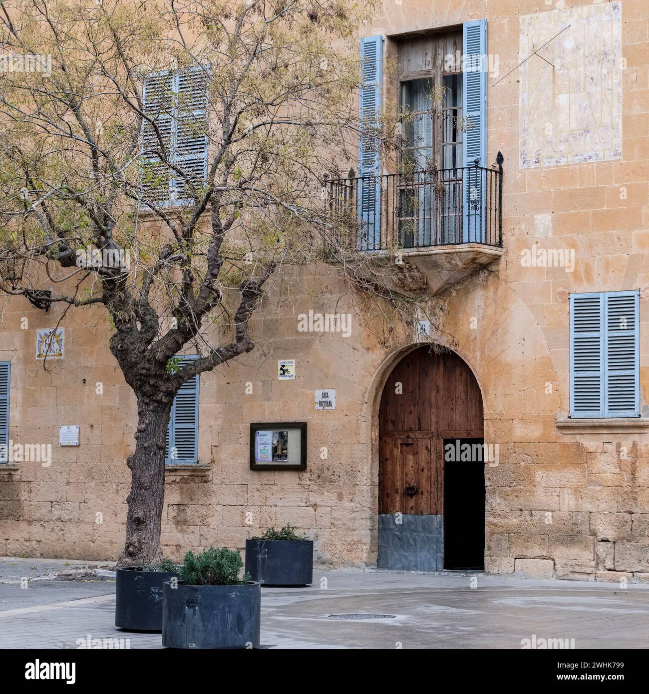 Rectoria de Llucmajor Stockfoto