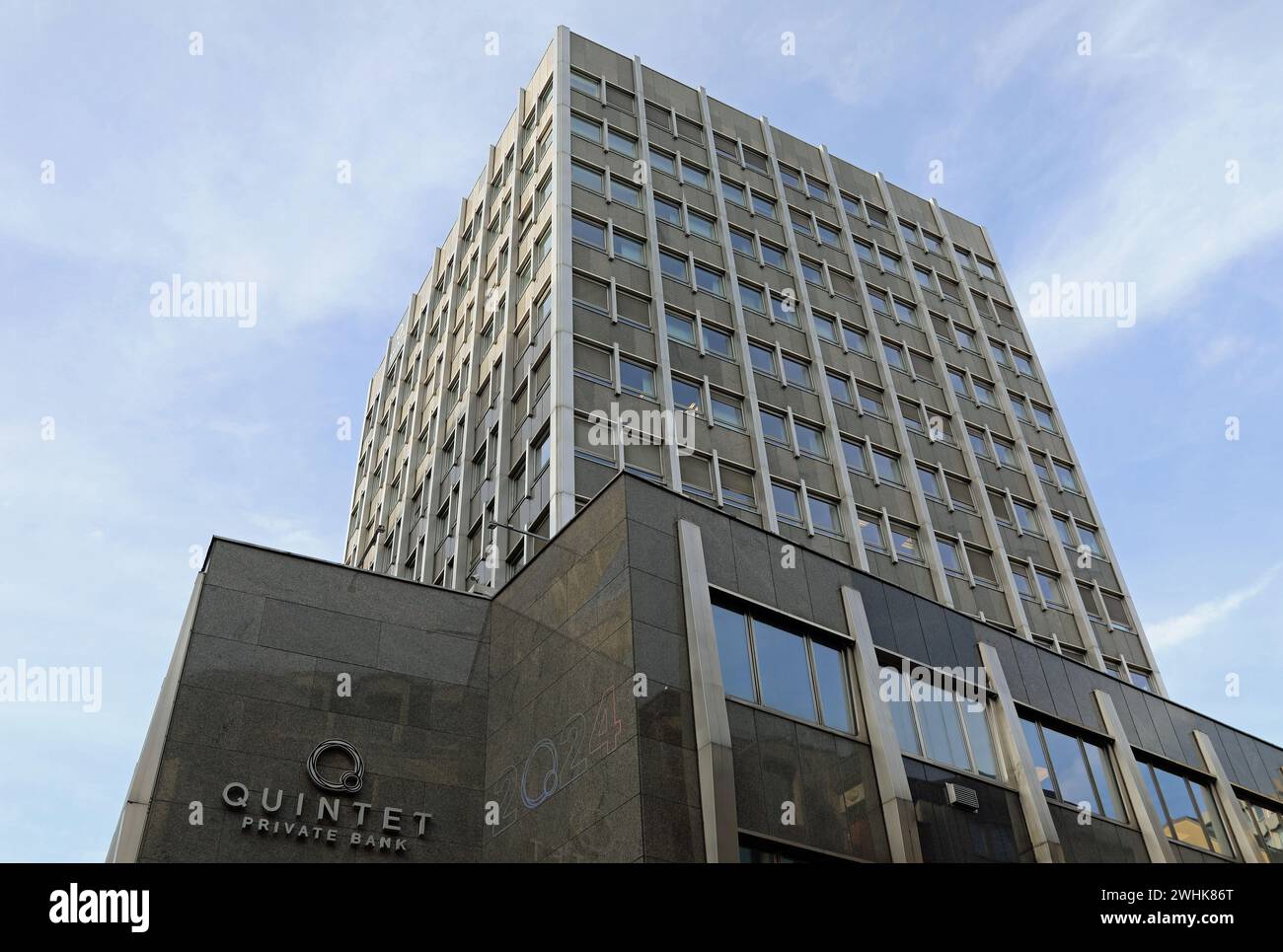 Quintett Private Bank in Luxemburg-Stadt Stockfoto