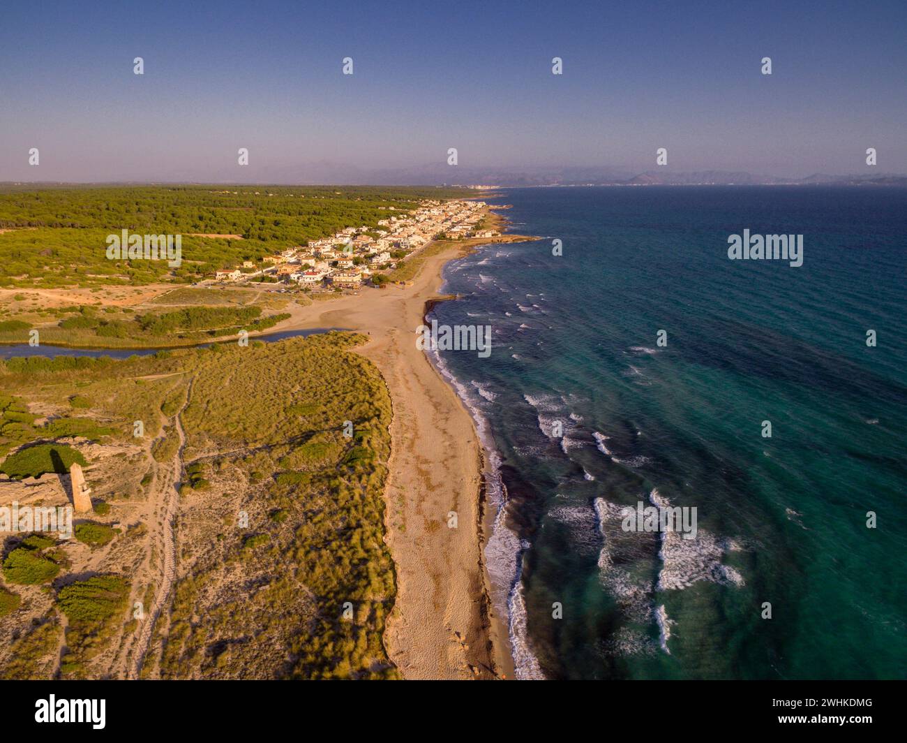 Son Serra de Marina Stockfoto