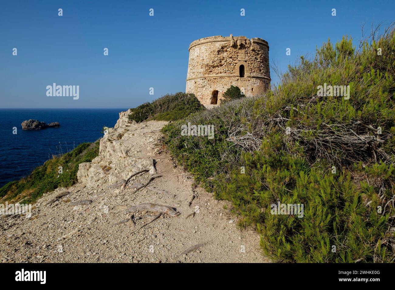 Albarca-Turm Stockfoto