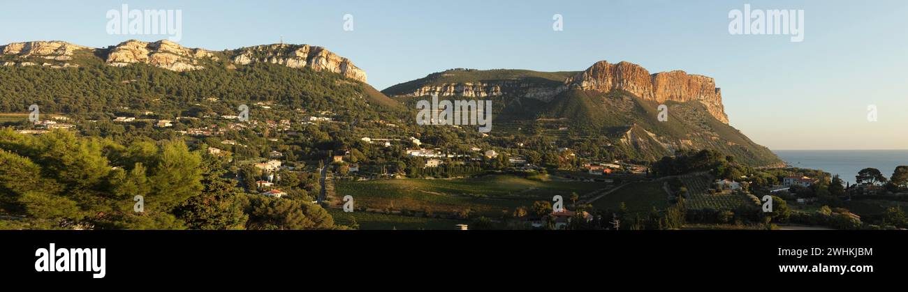 Cap Canaille, Cassis, Bouches-du-Rhone, Provence, Frankreich Stockfoto
