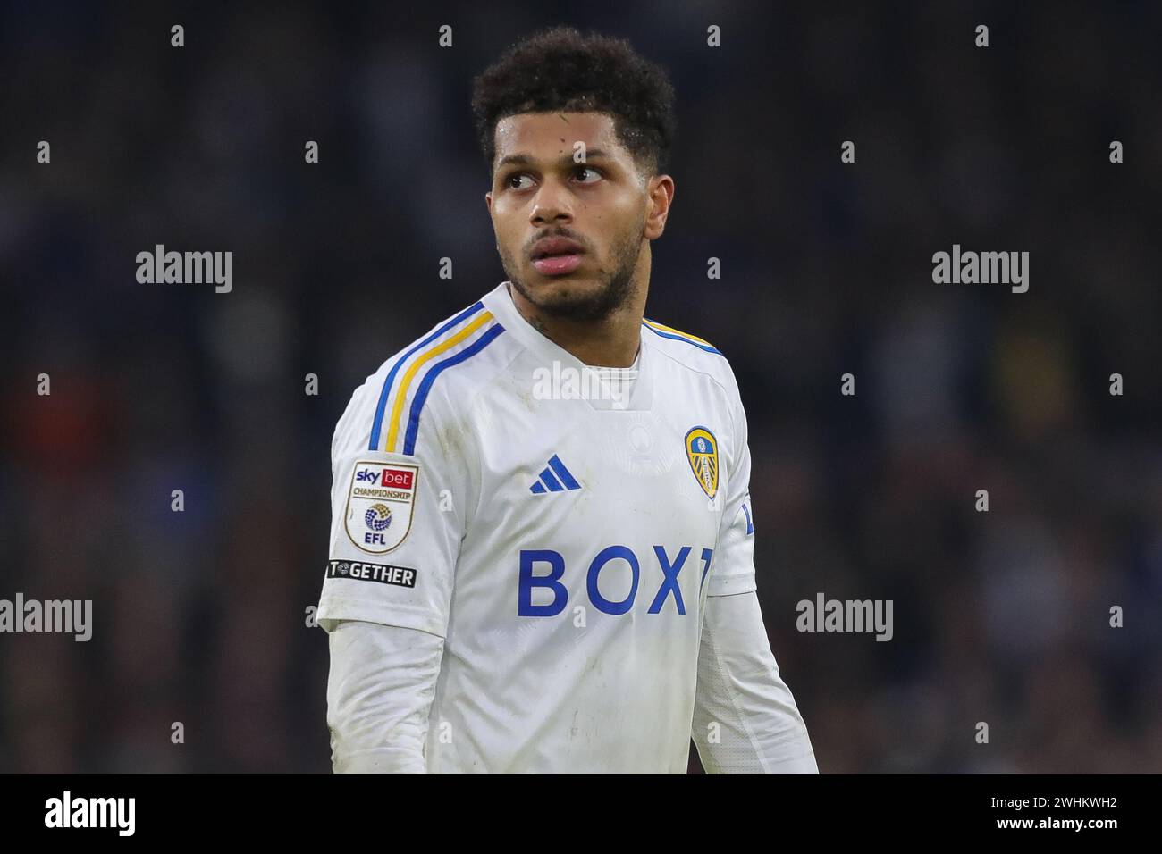 Georgina Rutter von Leeds United während des Sky Bet Championship Matches Leeds United gegen Rotherham United in Elland Road, Leeds, Großbritannien, 10. Februar 2024 (Foto: James Heaton/News Images) Stockfoto