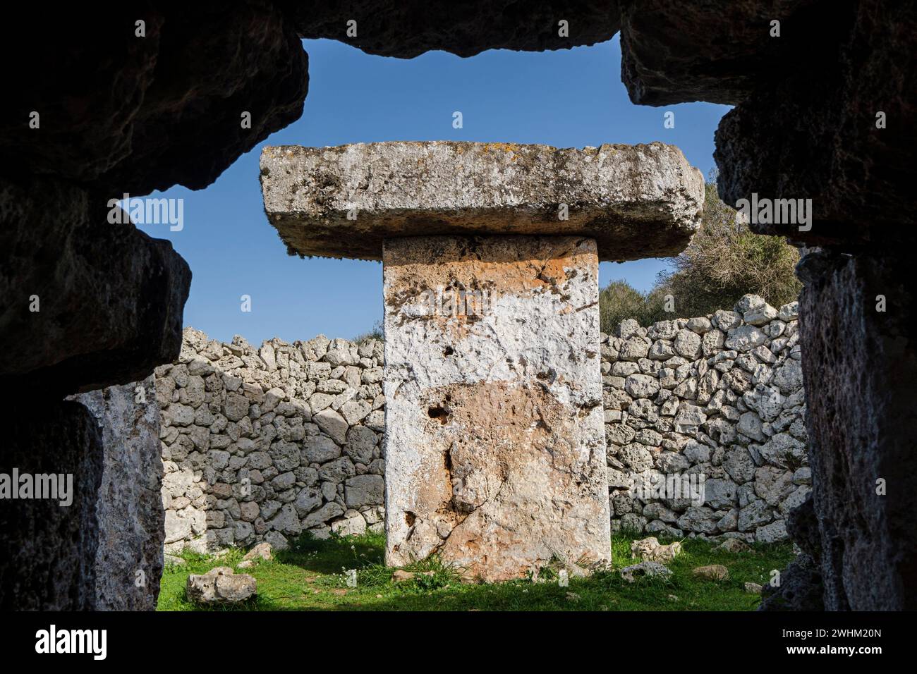 Torrellisar Vell Taula Stockfoto