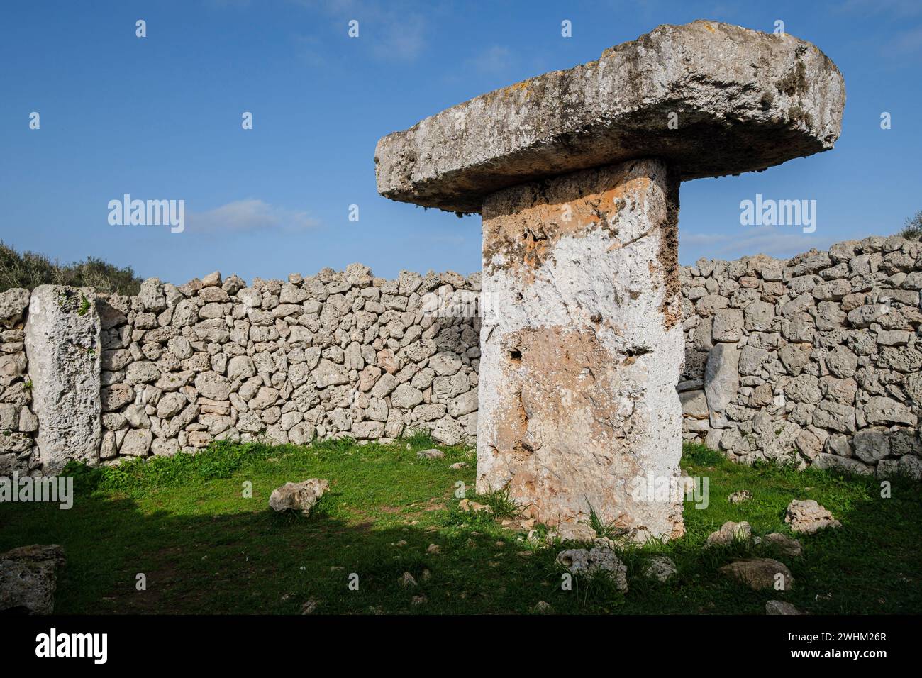 Torrellisar Vell Taula Stockfoto