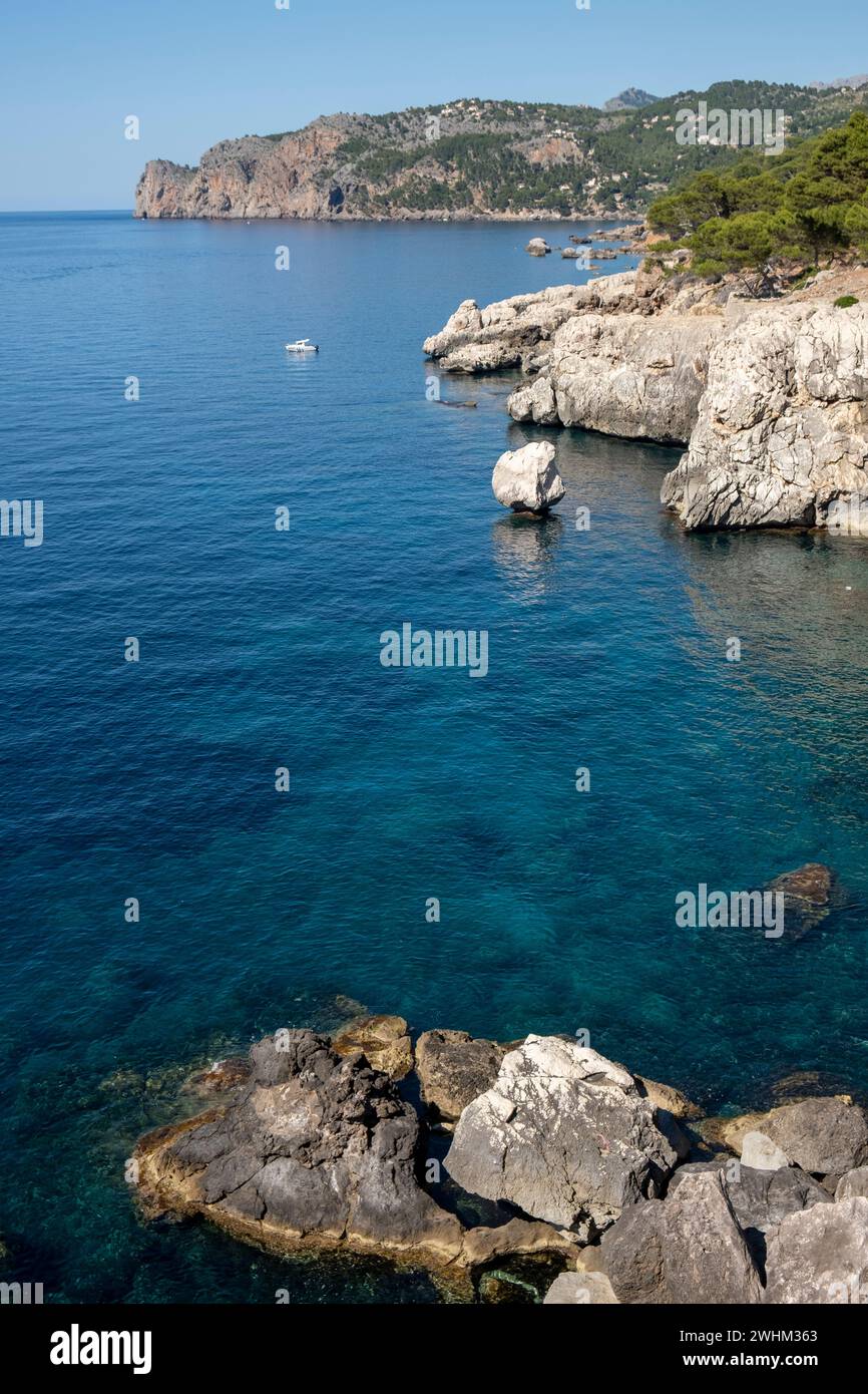 Cala Tomas Stockfoto