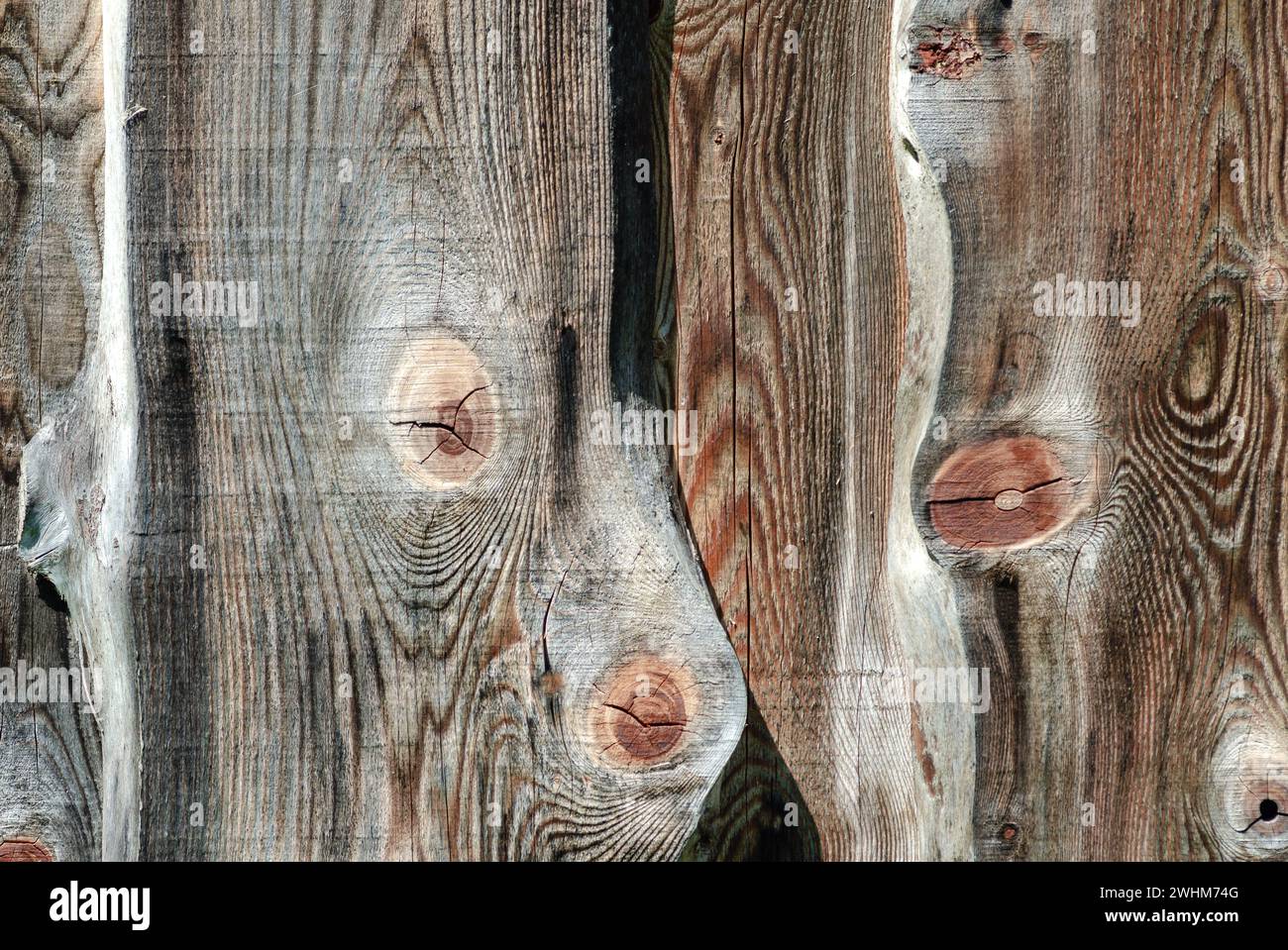 Muster alte Holzbretter Hintergrund Stockfoto