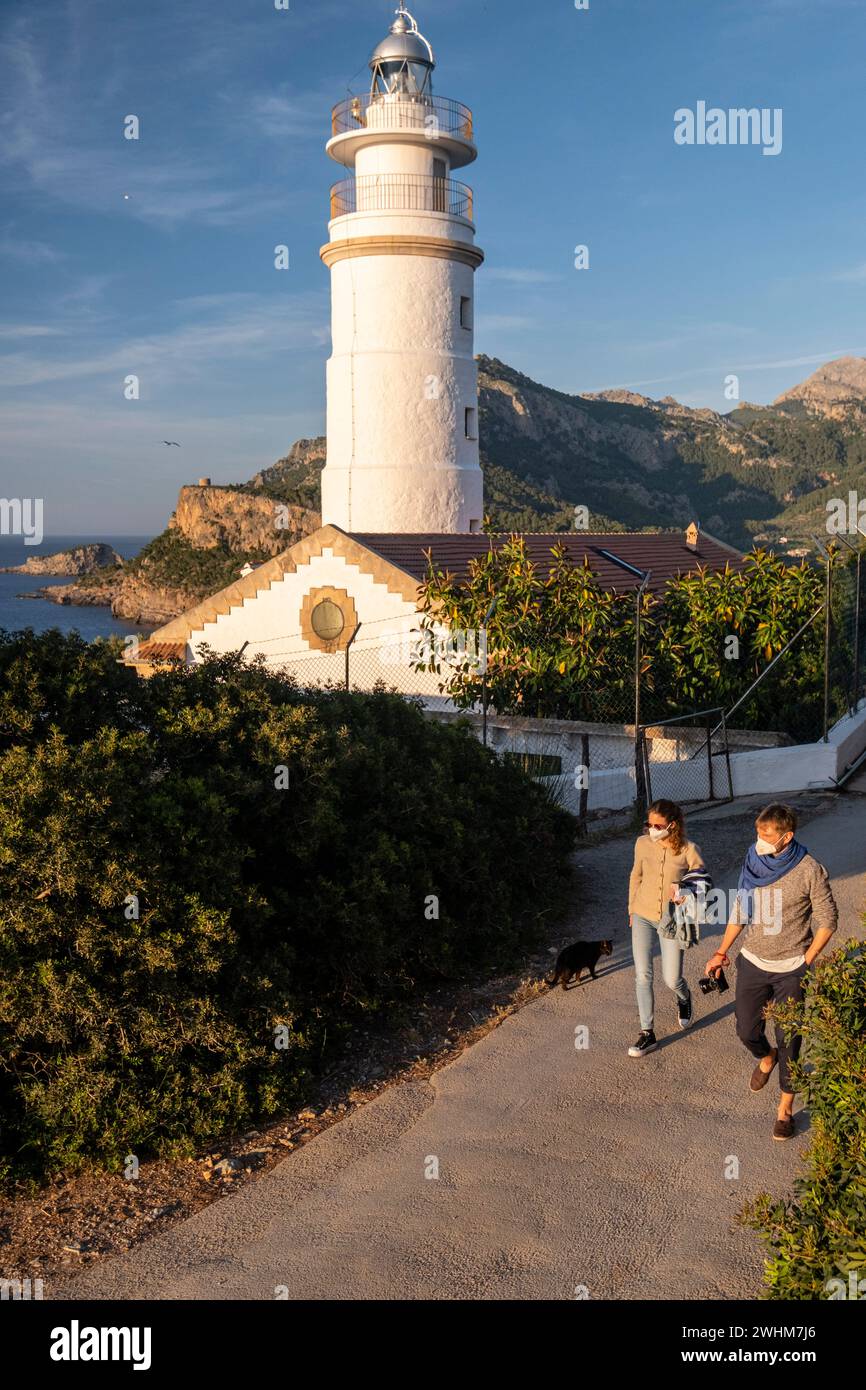 Cap Gros zündet sie an Stockfoto