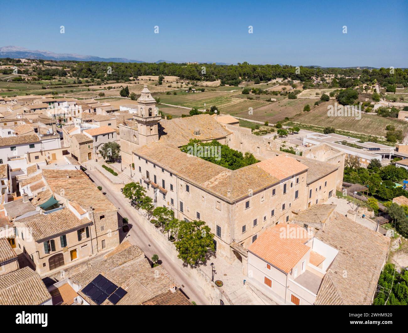 Pfarrkirche des Mare de DÃ de Loreto und Dominikanisches Kloster Stockfoto