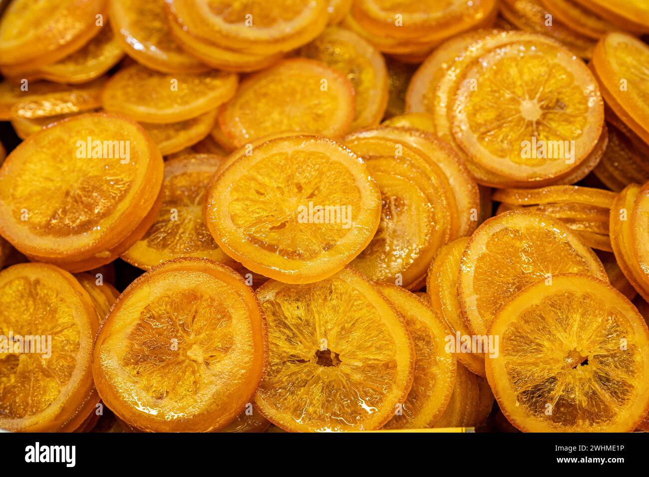 Naranja confitada Stockfoto
