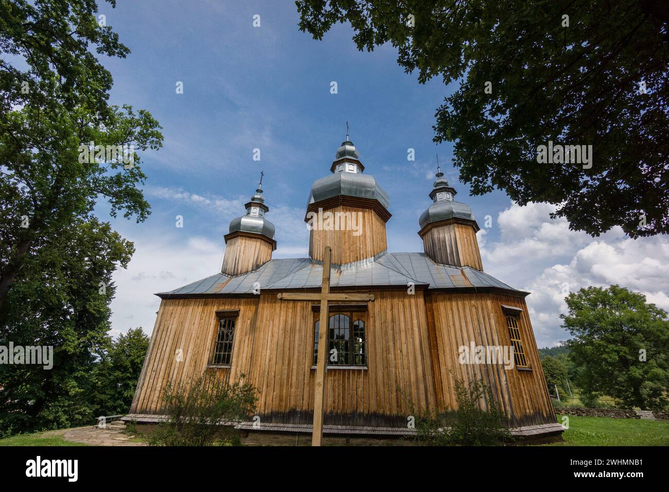 Iglesia Ortodoxa de Dobra Szlachecka Stockfoto