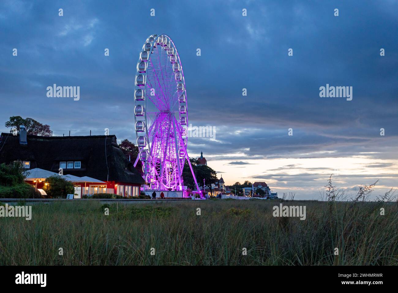 Ostseebad KÃ¼hlungsborn Stockfoto