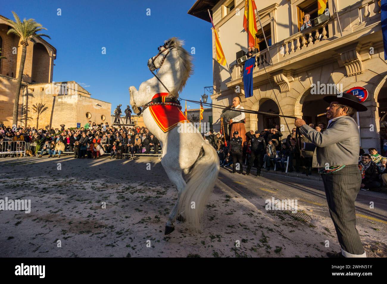 BeneÃ¯des de Sant Antoni Stockfoto