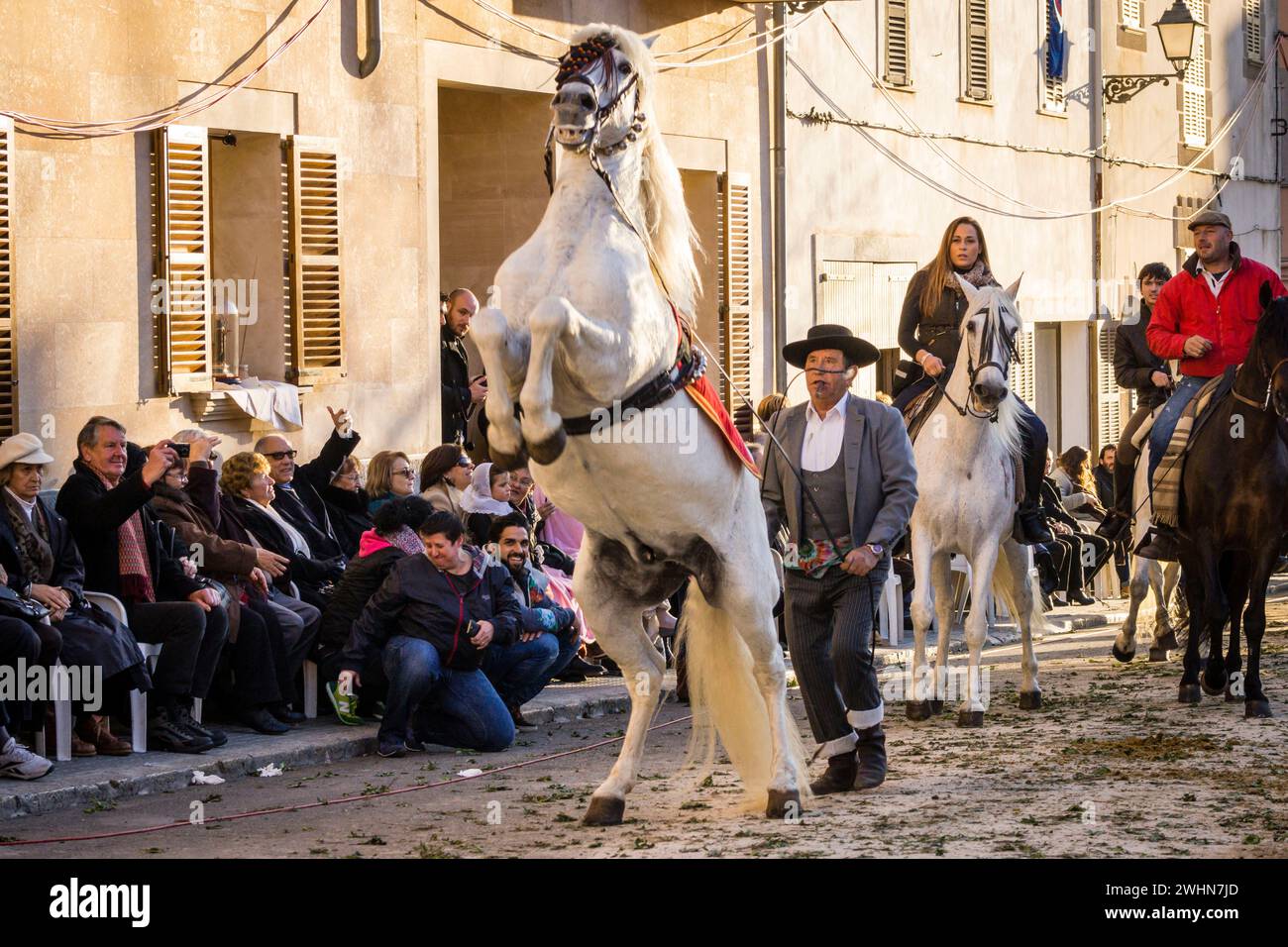 BeneÃ¯des de Sant Antoni Stockfoto