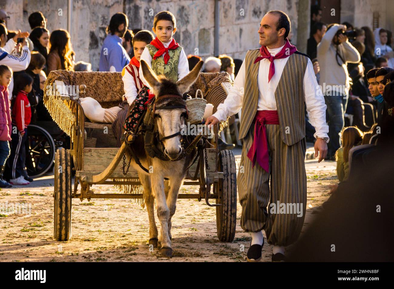 BeneÃ¯des de Sant Antoni Stockfoto