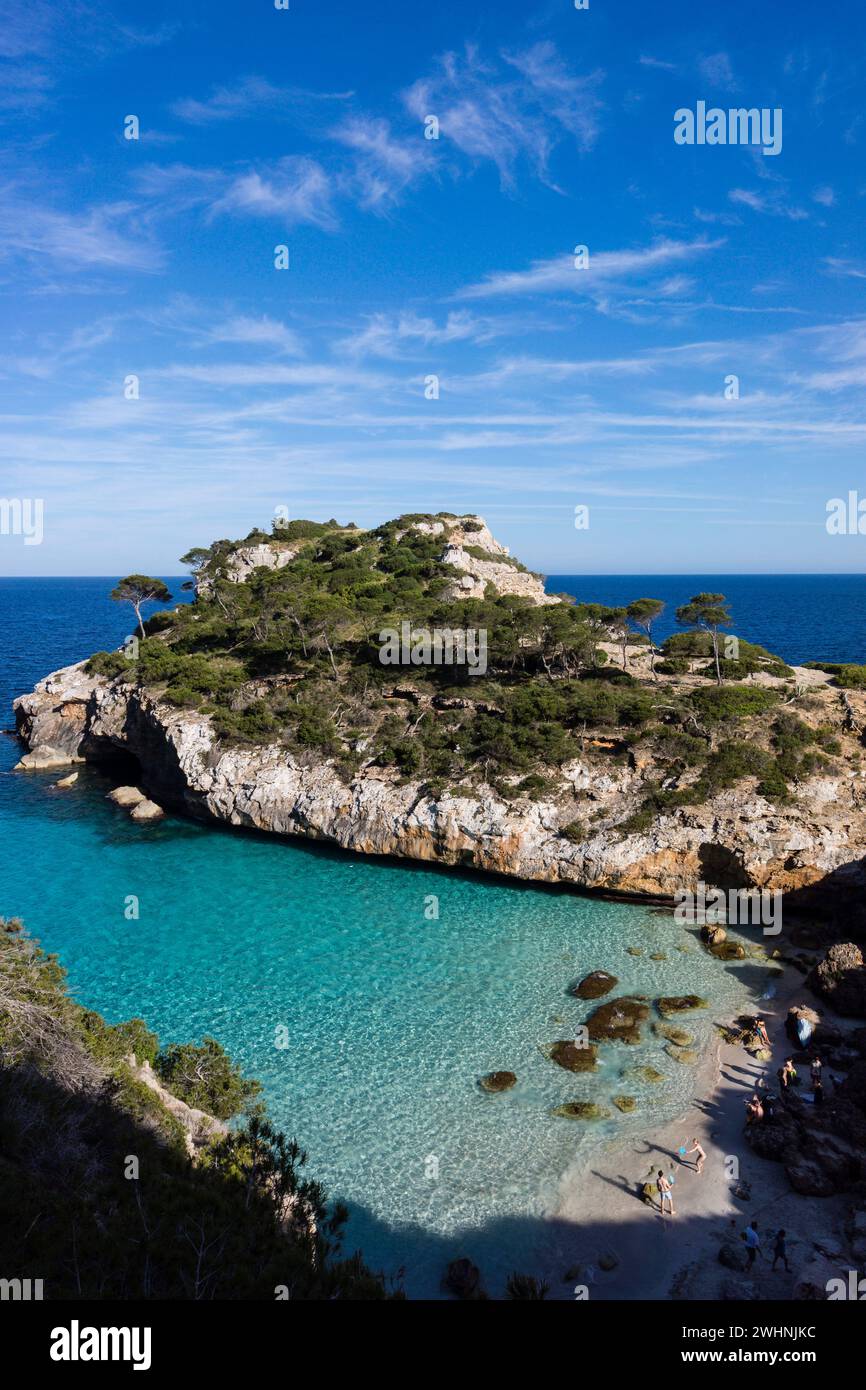 CalÃ³ des Moro Stockfoto