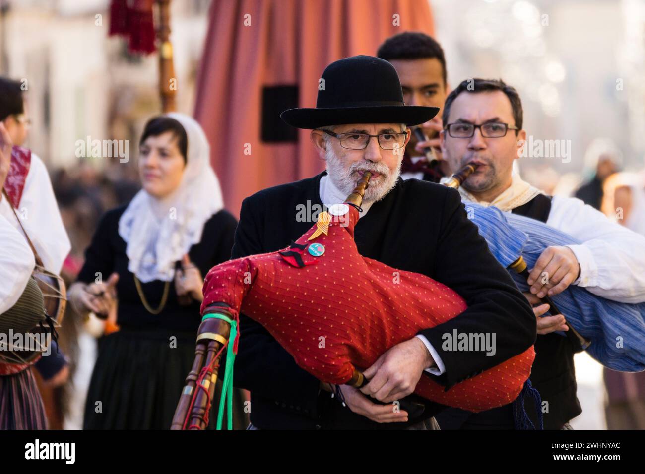 BeneÃ¯des de Sant Antoni Stockfoto