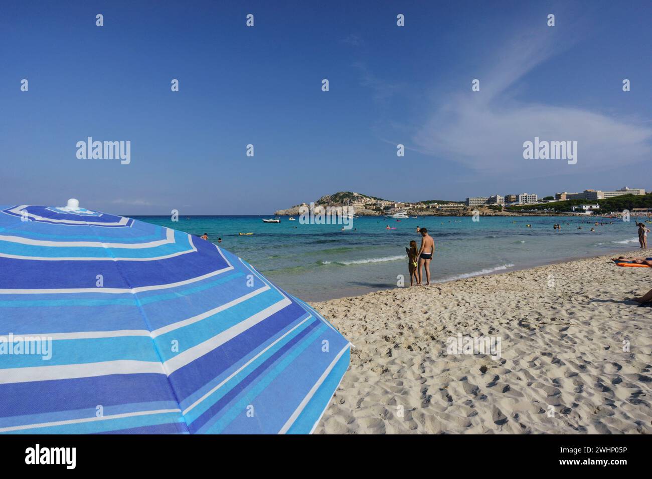 Cala Agulla Stockfoto