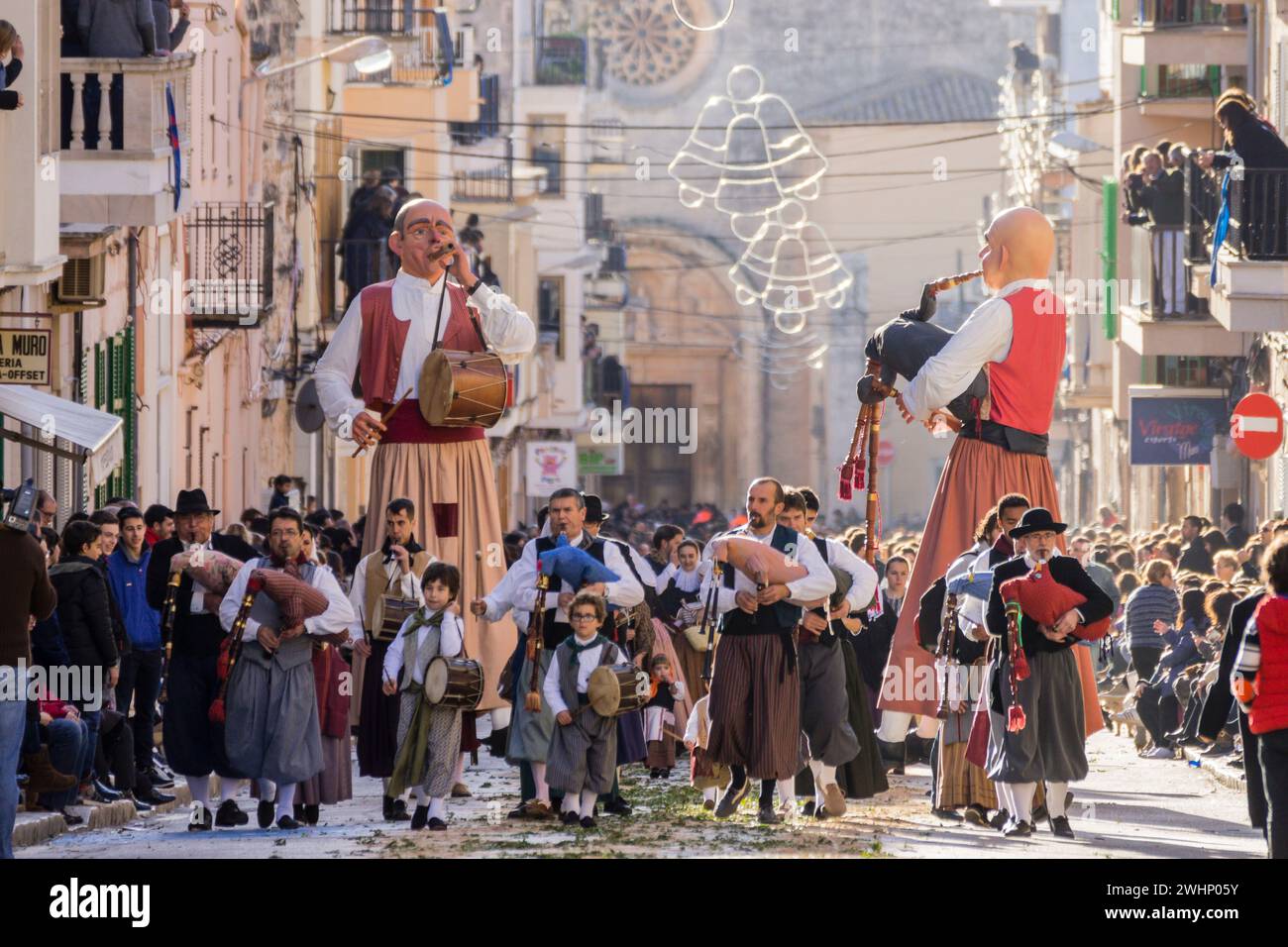 BeneÃ¯des de Sant Antoni Stockfoto