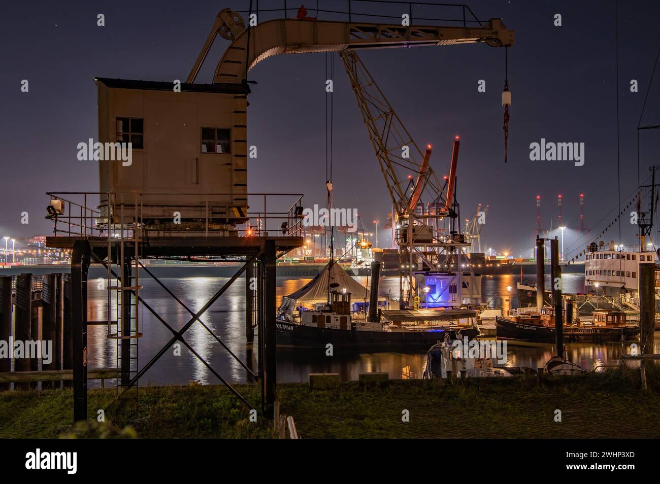 Ã–velgÃ¶nne Hafen Stockfoto
