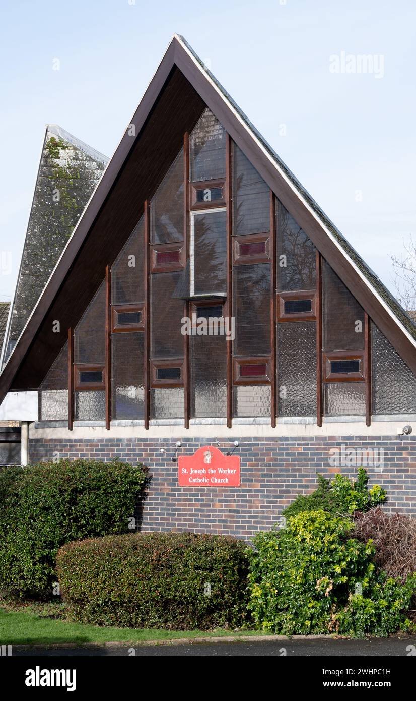 St. Joseph the Worker Catholic Church, Neithrop, Banbury, Oxfordshire, Großbritannien Stockfoto