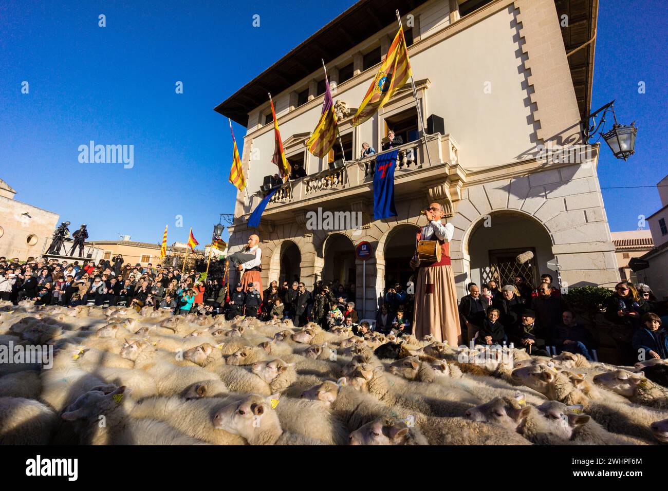 BeneÃ¯des de Sant Antoni Stockfoto