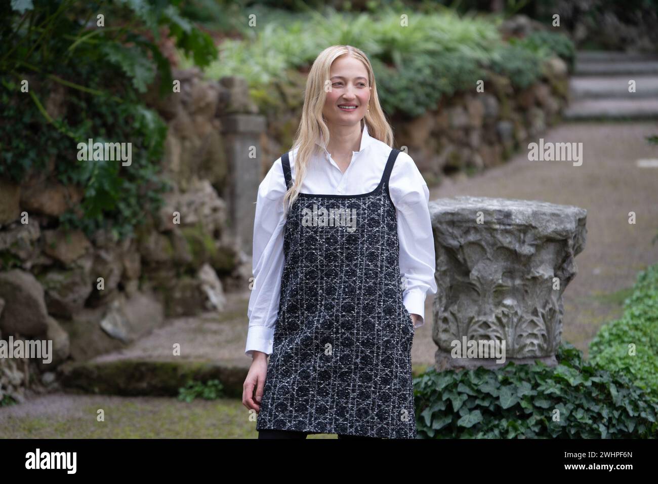 Rom, Italien. Februar 2024. Alba Rohrwacher posiert am 5. Februar 2024 für einen Fotoanruf für „Finalmente l'Alba“ im Hotel de Russie in Rom, Italien. (Foto: Luca Carlino/NurPhoto) Credit: NurPhoto SRL/Alamy Live News Stockfoto