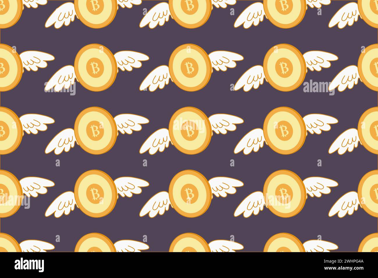 Crypto Währung bitcoin Symbole Stock-Vektorgrafik - Alamy
