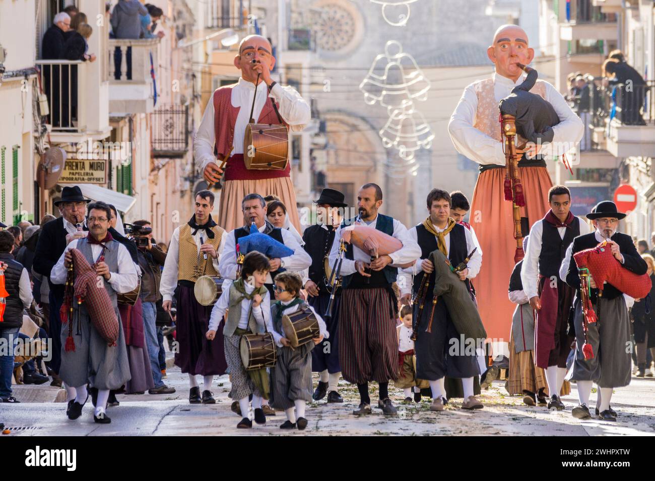 BeneÃ¯des de Sant Antoni Stockfoto