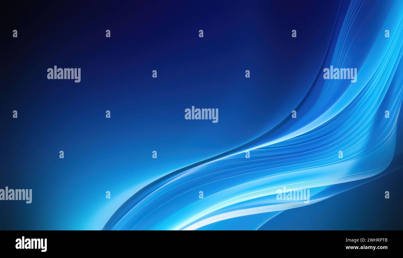 Abstrakter blauer Hintergrund Stockfoto